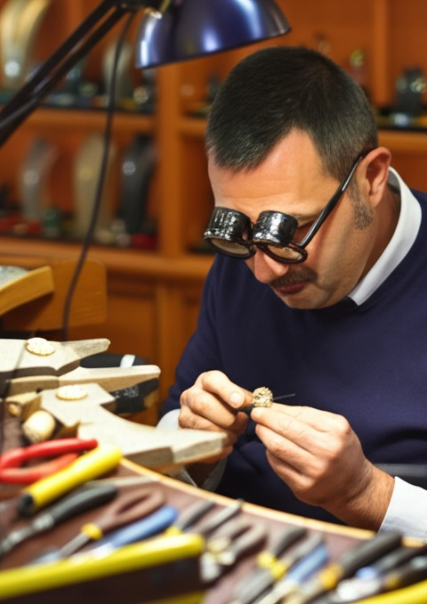 Restablecimiento de brillo en joyas Arelana