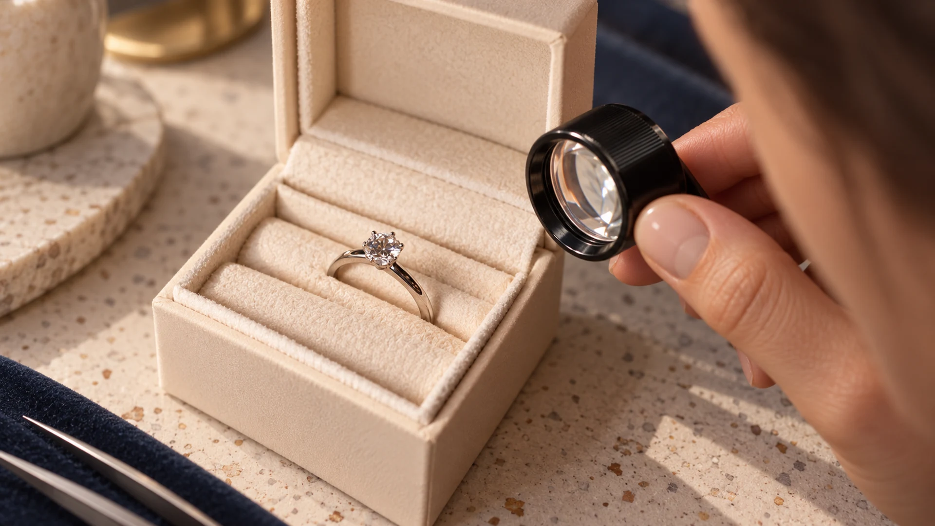 Restauración de joyas con diamantes Arelana