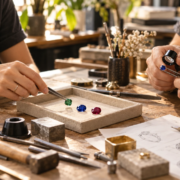 Creación de joyas con piedras preciosas