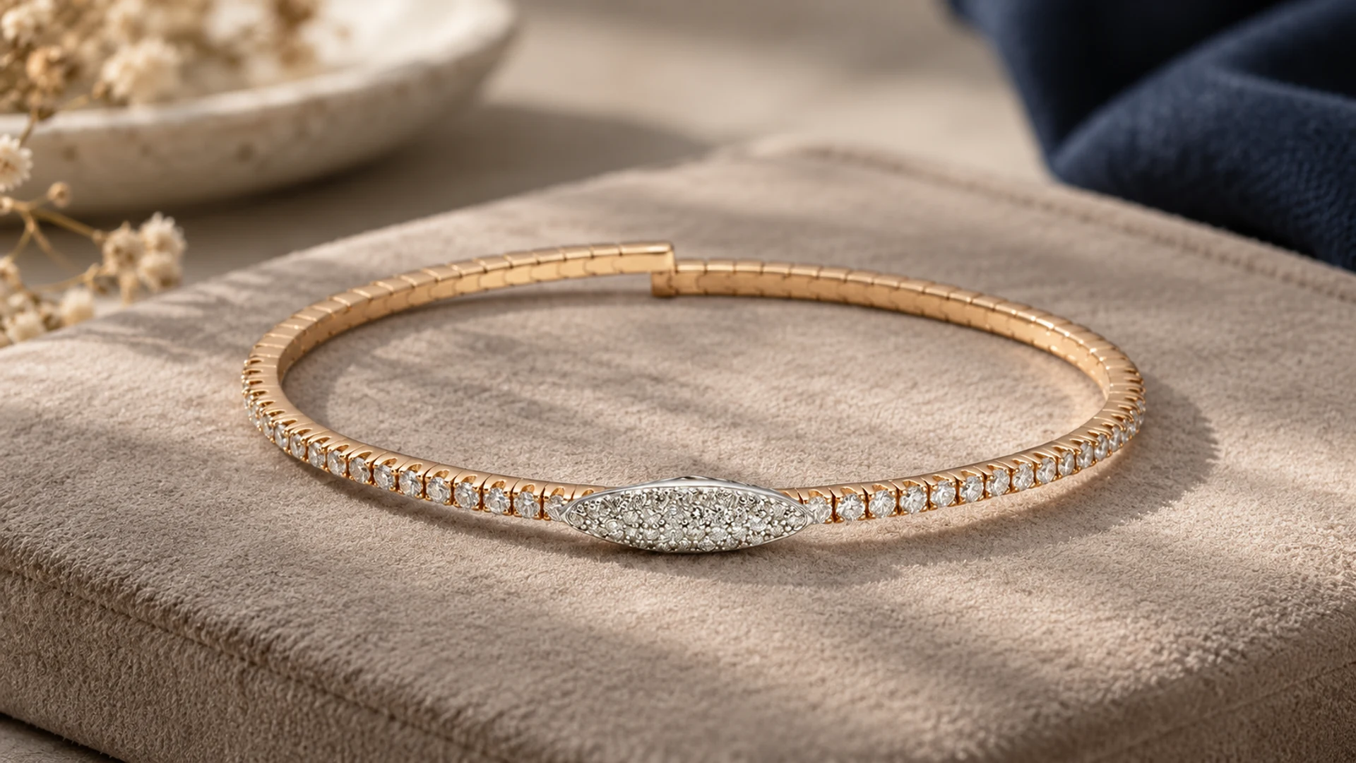 Pulsera abierta o esclava: diferencias de silueta para elegir