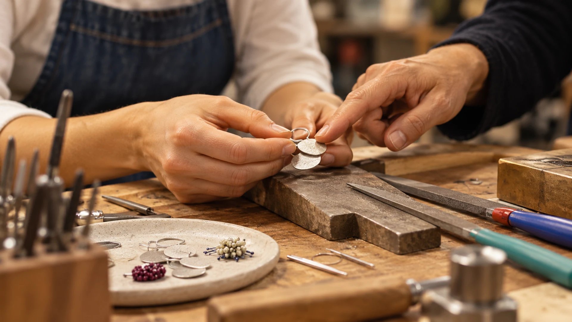 Curso de orfebrería en Barcelona: Aprende el oficio artesanal